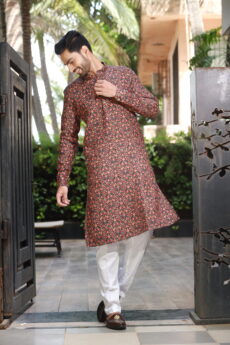 Rock Apparel Linen Long Kurta