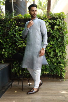 Linen Long Kurta 8