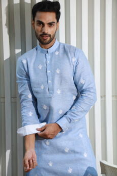 Linen Long Kurta 6