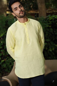 Linen Short Kurta 8