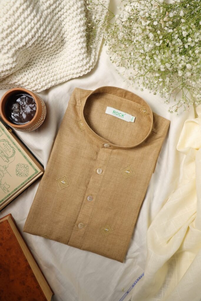 Linen Short Kurtas Rock Apparel